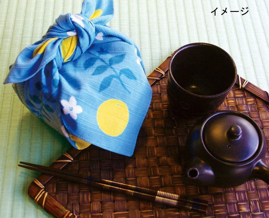 Miyamoto-Towel Furoshiki Lunch Cloth - Japanese Pattern Okami'S 50X50Cm Checkered Rice Ball-Kiichin - The #1 Place for Japanese Goods in Your Hand!