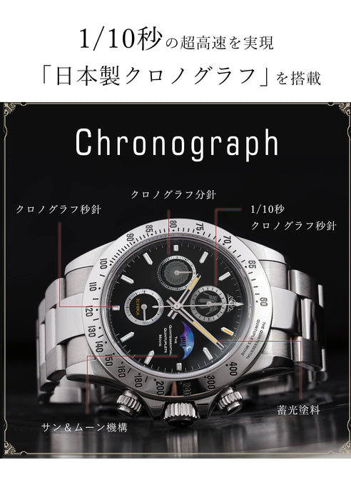 Toei Japan Movie The Quintessential Quintuplet Sun Moon Chronograph Watch - Ichika Nakano Edition-Kiichin - The #1 Place for Japanese Goods in Your Hand!