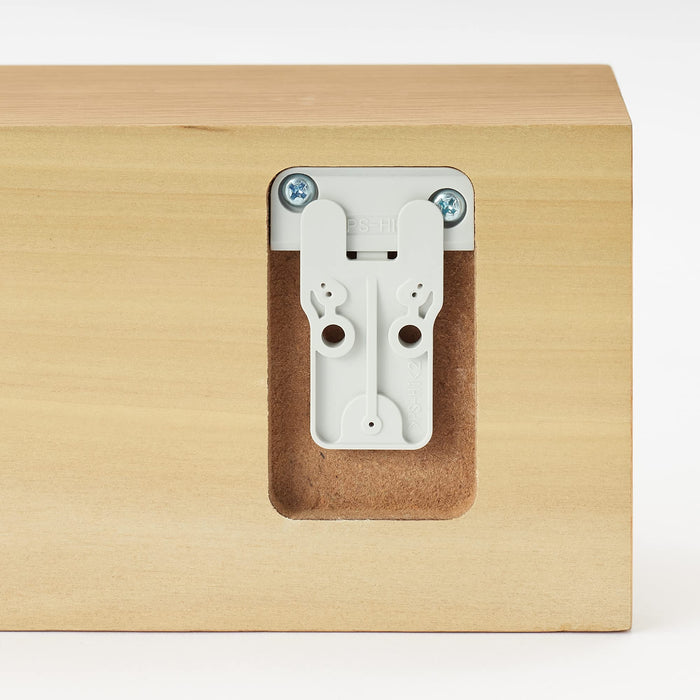 Mujirushi Ryohin Oak Wood Wall Shelf - 44x12x10cm - Made in Japan-Kiichin - The #1 Place for Japanese Goods in Your Hand!