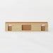 Mujirushi Ryohin Oak Wood Wall-Mounted Furniture 44x4x9cm - Made in Japan-Kiichin - The #1 Place for Japanese Goods in Your Hand!