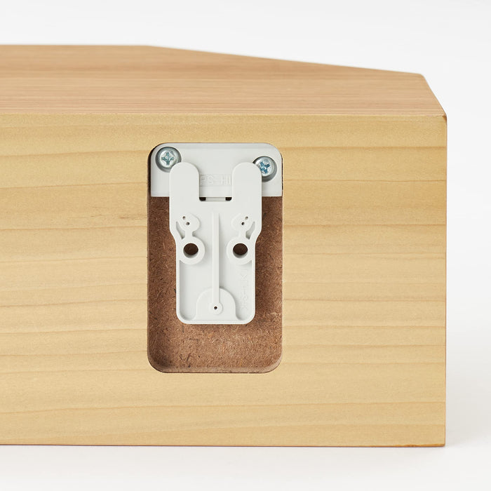 Mujirushi Ryohin Oak Wood Wall Corner Shelf - 22X22X10Cm-Kiichin - The #1 Place for Japanese Goods in Your Hand!