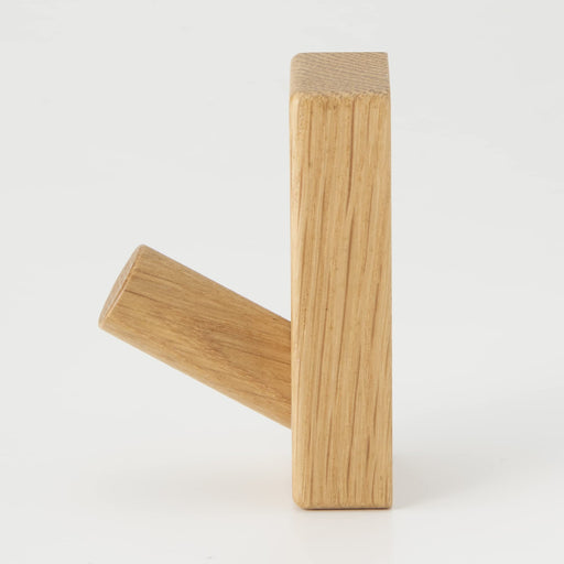 Mujirushi Ryohin 82944853 Oak Wood Wall Hook - Japan-Kiichin - The #1 Place for Japanese Goods in Your Hand!