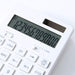 Muji Ryohin Japan Calculator - White 12 Digits KK-1154MS - 37355538-Kiichin - The #1 Place for Japanese Goods in Your Hand!