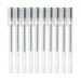 Mujirushi Ryohin Gel Ink Ballpoint Pen Set - 10 Pack, 0.38mm, Black-Kiichin - The #1 Place for Japanese Goods in Your Hand!