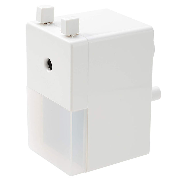 Mujirushi Ryohin Japan Manual Pencil Sharpener - Large Size (W71Xh129Xd121Mm)-Kiichin - The #1 Place for Japanese Goods in Your Hand!