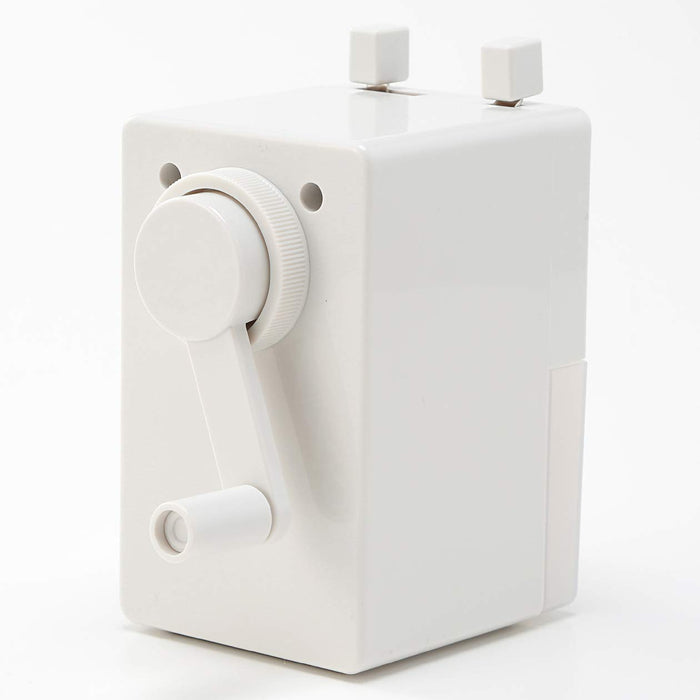 Mujirushi Ryohin Japan Manual Pencil Sharpener - Large Size (W71Xh129Xd121Mm)-Kiichin - The #1 Place for Japanese Goods in Your Hand!