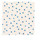 Musubi Organic Cotton Furoshiki 50Cm Blue Polka Dot - Japan 20376-104-Kiichin - The #1 Place for Japanese Goods in Your Hand!