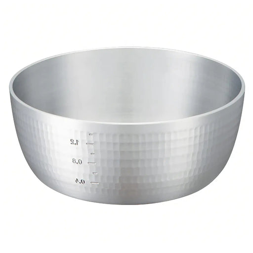 Nakao Aluminum Hammered Yattoko Pot 16.5cm - Premium Quality Cookware-Kiichin - The #1 Place for Japanese Goods in Your Hand!