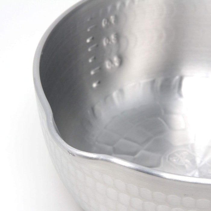 Nakao Aluminum Yukihira Saucepan 25.5cm - Premium Quality Cookware for Your Kitchen-Kiichin - The #1 Place for Japanese Goods in Your Hand!