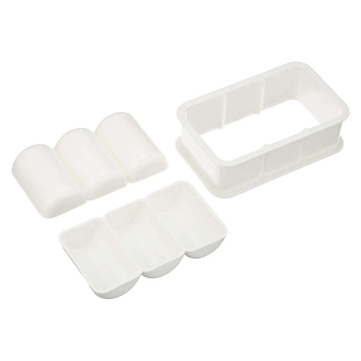Nishiki Kasei Japan 3Pc Polypropylene Onigiri Mold - Authentic Japanese Rice Ball Maker-Kiichin - The #1 Place for Japanese Goods in Your Hand!