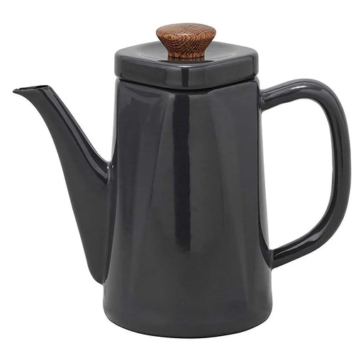 Noda Horo Anbi Kettle 1.2L Gray - Stylish and Efficient Water Boiler for Your Kitchen-Kiichin - The #1 Place for Japanese Goods in Your Hand!