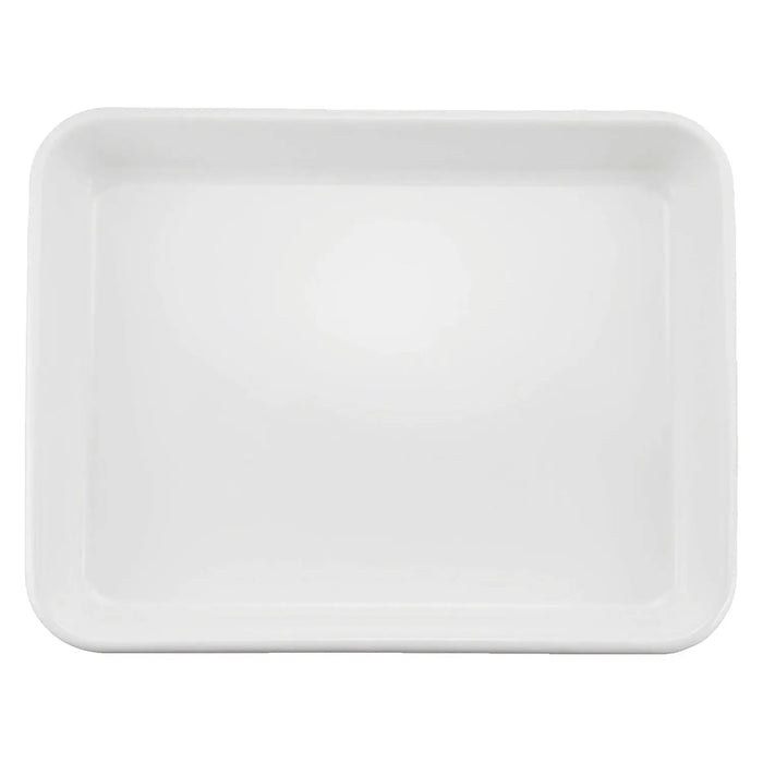 Noda Horo Enamel Nestable Meal Prep Baking Tray No.15 - White Series-Kiichin - The #1 Place for Japanese Goods in Your Hand!