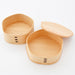 Baika Two-Tier Bento Lunch Box - Authentic Odate Magewappa Design-Kiichin - The #1 Place for Japanese Goods in Your Hand!