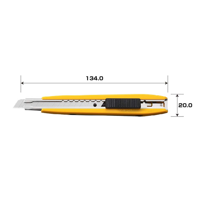 Olfa Auto-Lock Cutter DA-1 208B With Blade Folder-Kiichin - The #1 Place for Japanese Goods in Your Hand!