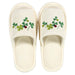 Senko Ivory Ladybug Slippers - Japanese Footwear 63618-Kiichin - The #1 Place for Japanese Goods in Your Hand!