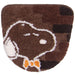 Senko Japan Snoopy Toilet Lid Cover Cleaning Brown Character 65182 - User-Friendly Toilet Lid Cover-Kiichin - The #1 Place for Japanese Goods in Your Hand!