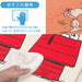 Senko Japan Snoopy PVC Toilet Mat - Beige Frame (55x60cm)-Kiichin - The #1 Place for Japanese Goods in Your Hand!