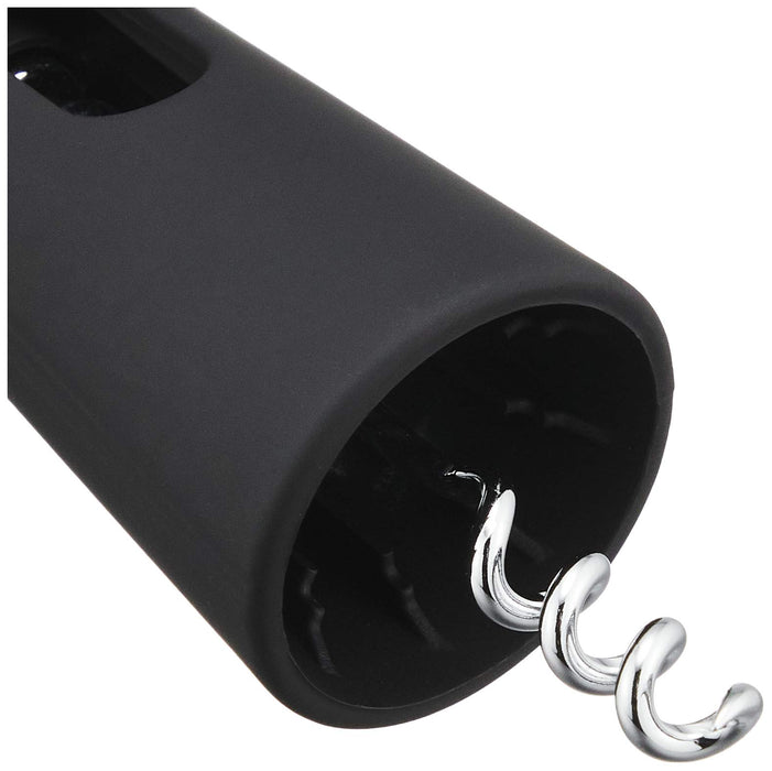 Shimomura Kogyo KIB-606 Black Kitchen Bar Wine Opener 170x55x35mm-Kiichin - The #1 Place for Japanese Goods in Your Hand!
