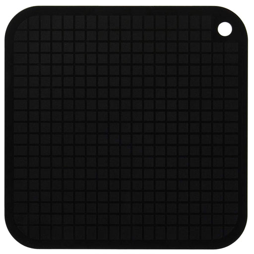 Shimomura Kogyo KIB-604 200x200x2mm Kitchen Bar Cutting Board Black Made in Japan Niigata Tsubame-Sanjo-Kiichin - The #1 Place for Japanese Goods in Your Hand!