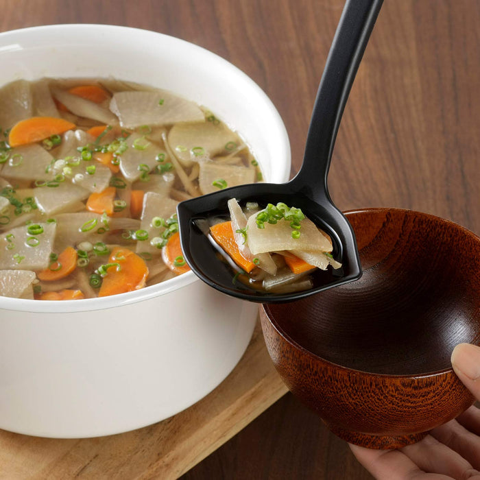 Shimomura Kougyou Antibacterial Ladle VB-208 Made in Japan Nylon Scale Dishwasher Safe-Kiichin - The #1 Place for Japanese Goods in Your Hand!