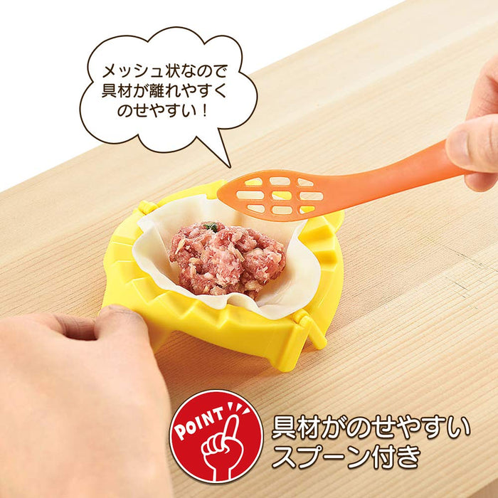 Shimomura Kougyou Yakipa Gyoza 10x10cm YP-614 Dishwasher Safe Niigata Tsubame-Sanjo Orange-Kiichin - The #1 Place for Japanese Goods in Your Hand!