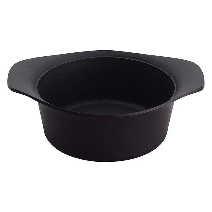 Nihon Yoshokki 22Cm Cast Iron Induction Deep Casserole with Stainless Steel Lid-Kiichin - The #1 Place for Japanese Goods in Your Hand!