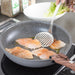 Sori Yanagi Small Stainless Steel Slotted Turner - Premium Quality Kitchen Utensil-Kiichin - The #1 Place for Japanese Goods in Your Hand!