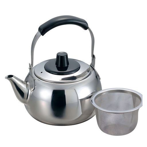 Premium Stainless Steel Kyusu Teapot by Takei-Kibutsu - Enhance Your Tea Experience-Kiichin - The #1 Place for Japanese Goods in Your Hand!