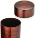 Tatsumiya Large Tea Caddy with Maru Sakura Wood Grain - Authentic Japanese Design-Kiichin - The #1 Place for Japanese Goods in Your Hand!