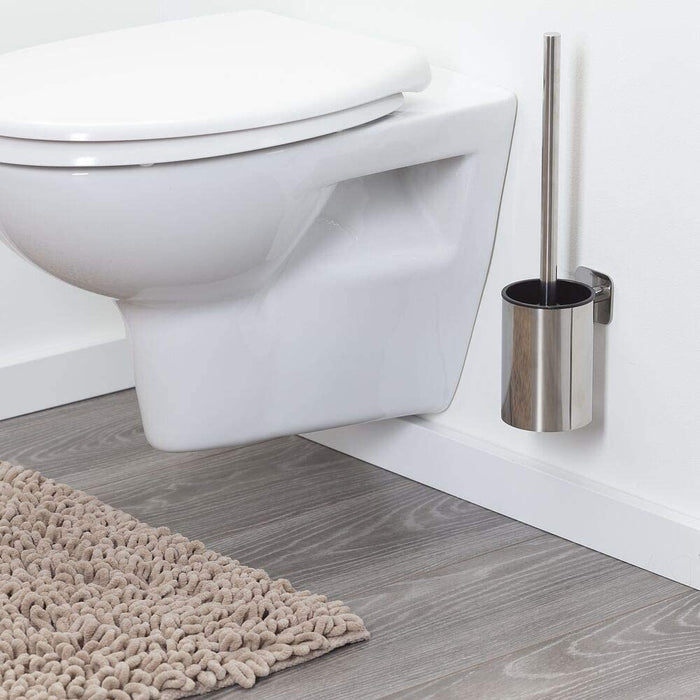 Tiger Japan Stainless Steel Polished Toilet Brush Set-Kiichin - The #1 Place for Japanese Goods in Your Hand!