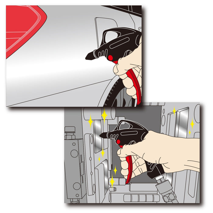 Vessel Air Duster Rubber Nozzle Ad-2 0R-Kiichin - The #1 Place for Japanese Goods in Your Hand!