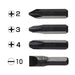 Vessel BS2500 Impact Driver Bit Set 4pcs-Kiichin - The #1 Place for Japanese Goods in Your Hand!