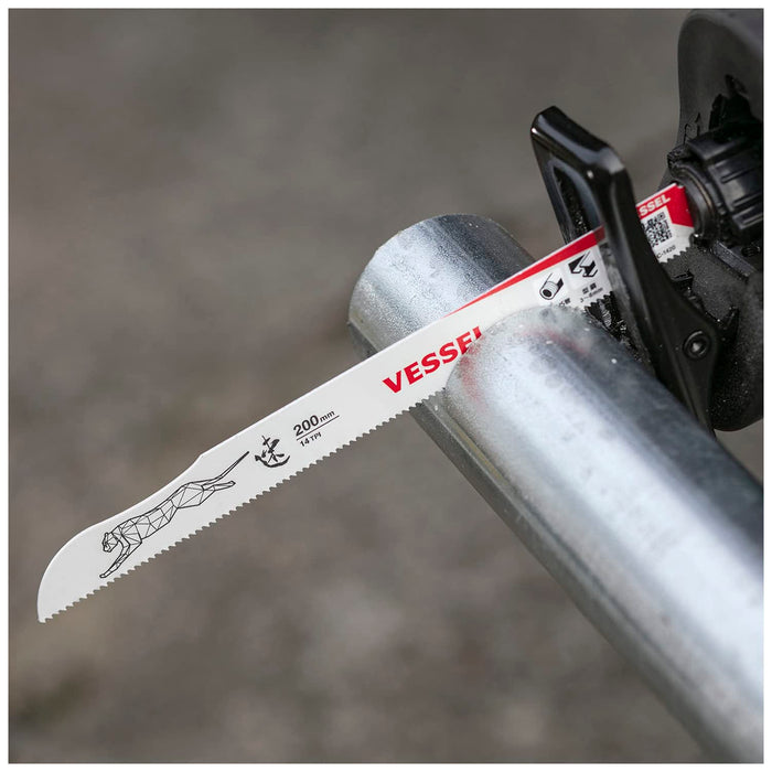 Vessel SBC-1425-5 Saw Blade Cheetah 0.9mm 250mm 5pcs-Kiichin - The #1 Place for Japanese Goods in Your Hand!