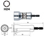 Vessel SL202490 24x90mm Hex Socket-Kiichin - The #1 Place for Japanese Goods in Your Hand!