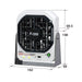 Vessel F-120S Static Eliminator Fan Ionizer (Low Air Volume/Low Noise)-Kiichin - The #1 Place for Japanese Goods in Your Hand!