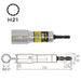 Vessel WA202111 12-Sided 21mm Universal Socket-Kiichin - The #1 Place for Japanese Goods in Your Hand!