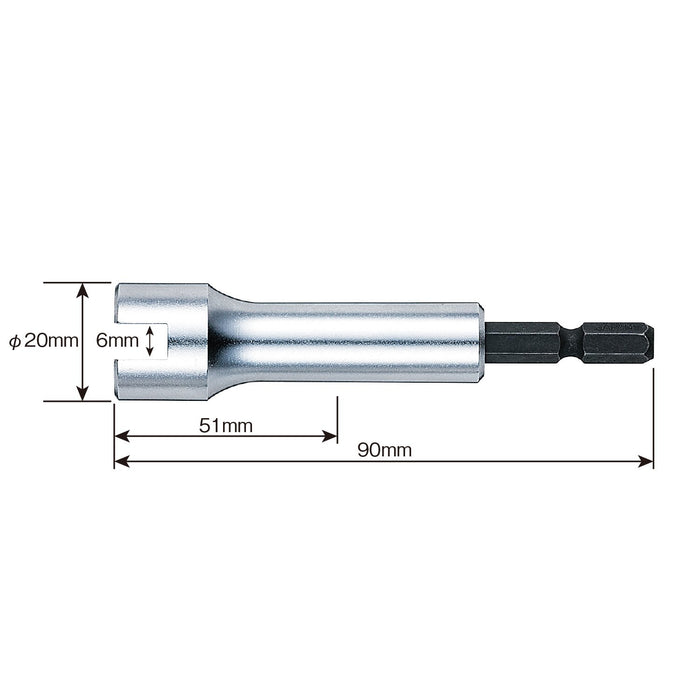 Vessel Wing Screw Socket M4/M5/M6 Opposite 13mm Dual A20Ch13-Kiichin - The #1 Place for Japanese Goods in Your Hand!