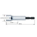 Vessel Wing Screw Socket M4/M5/M6 Opposite 13mm Dual A20Ch13-Kiichin - The #1 Place for Japanese Goods in Your Hand!