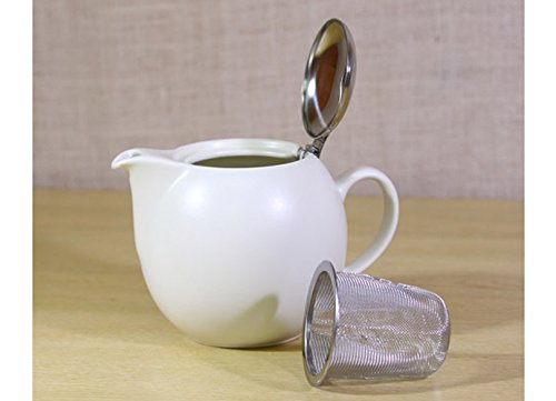 Zero Japan Gelato Colors Teapot - Vanilla White (W166xD120XH115mm)-Kiichin - The #1 Place for Japanese Goods in Your Hand!