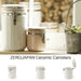 Zero Japan Mino Ware Tea Canister 100 Blue - Premium Ceramic Storage Solution-Kiichin - The #1 Place for Japanese Goods in Your Hand!